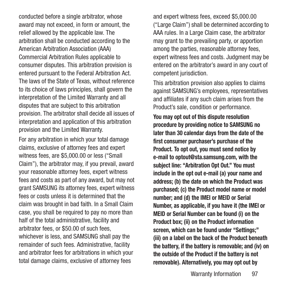 Samsung SPH-M270ZKAVMU User Manual | Page 101 / 109