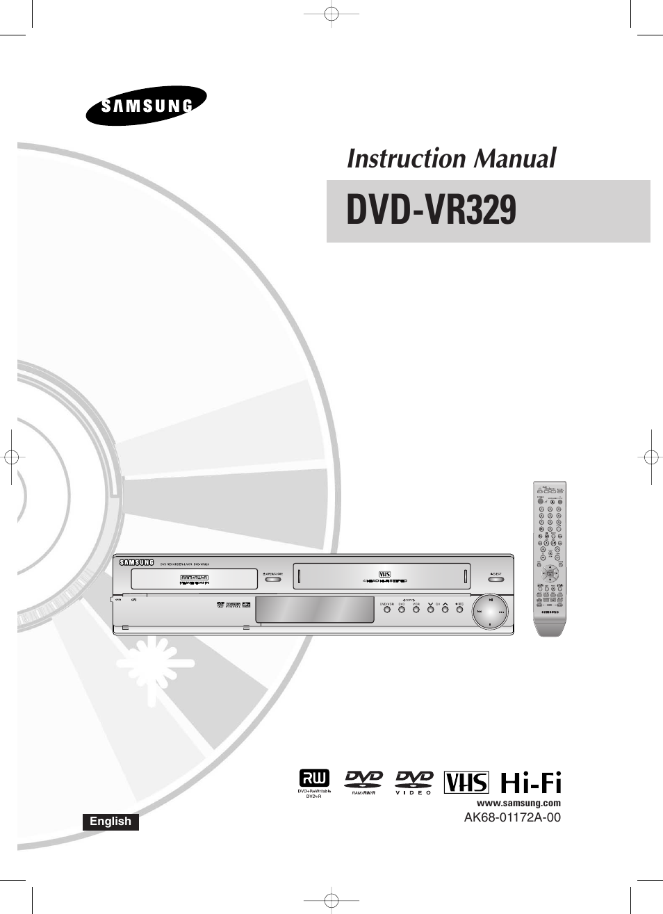 Samsung DVD-VR329-XAA User Manual | 99 pages