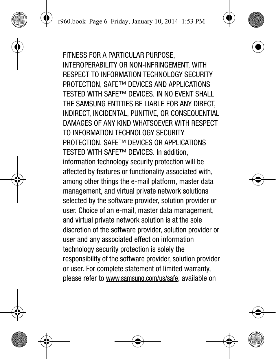 Samsung SCH-R960ZKAUSC User Manual | Page 6 / 87