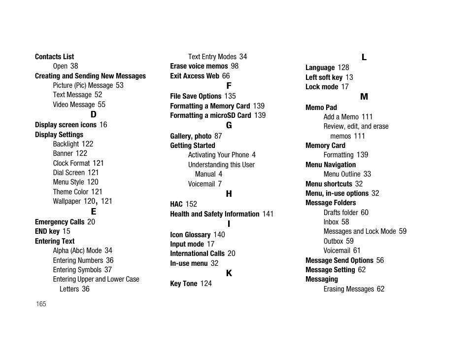 Samsung SCH-U706HBAATL User Manual | Page 168 / 170