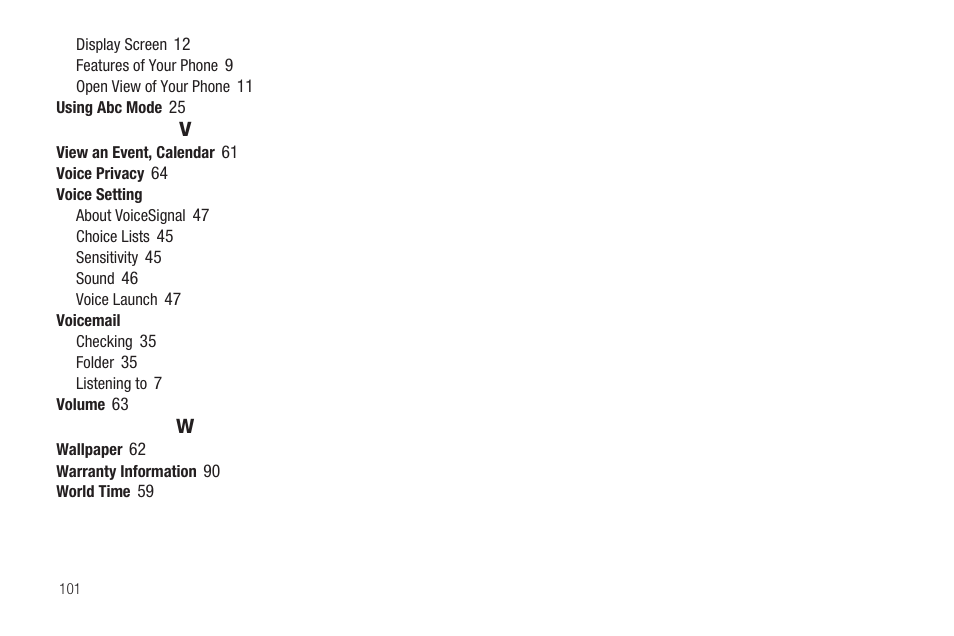 Samsung SCH-R570ZBAMTR User Manual | Page 104 / 104