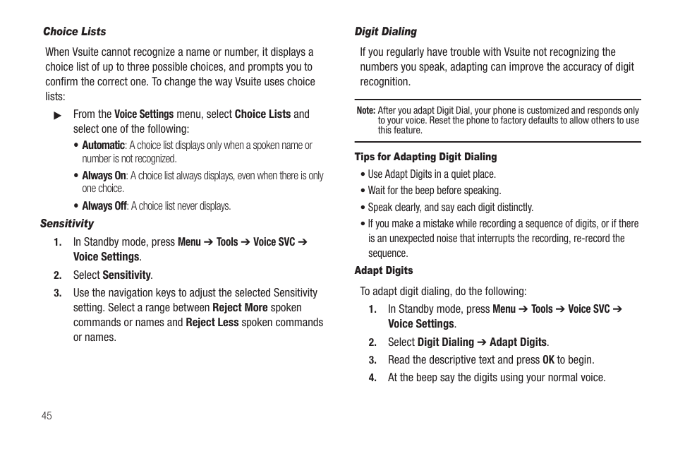 Samsung SCH-R570ZBAMTR User Manual | Page 48 / 104