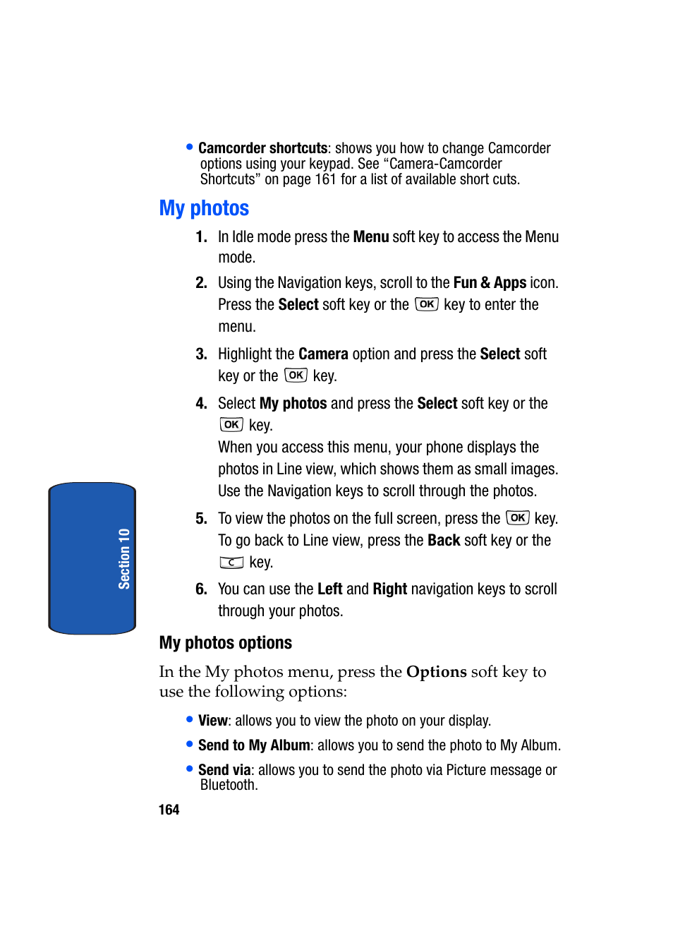 My photos | Samsung SGH-T629ASBTMB User Manual | Page 166 / 218