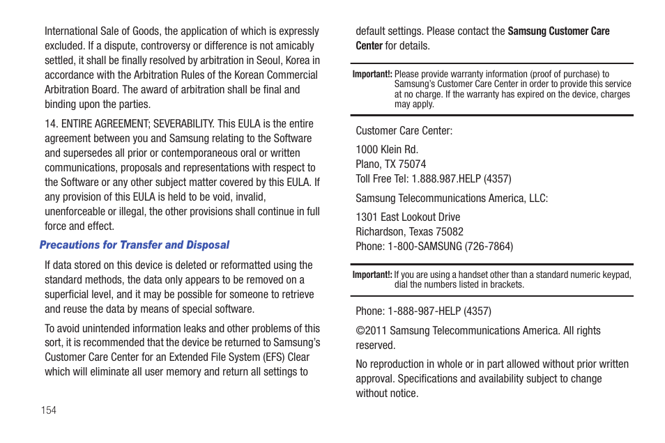 Samsung SCH-U660CNAVZW User Manual | Page 160 / 163