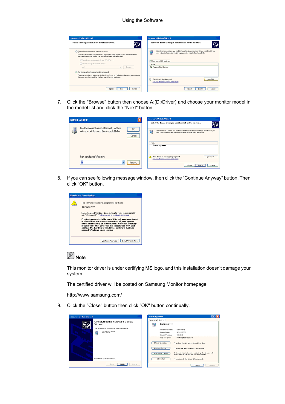 Samsung LS19LFYGFR-ZA User Manual | Page 20 / 45