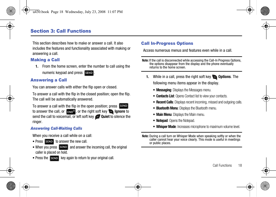 Samsung SCH-U430NSPVZW User Manual | Page 21 / 134