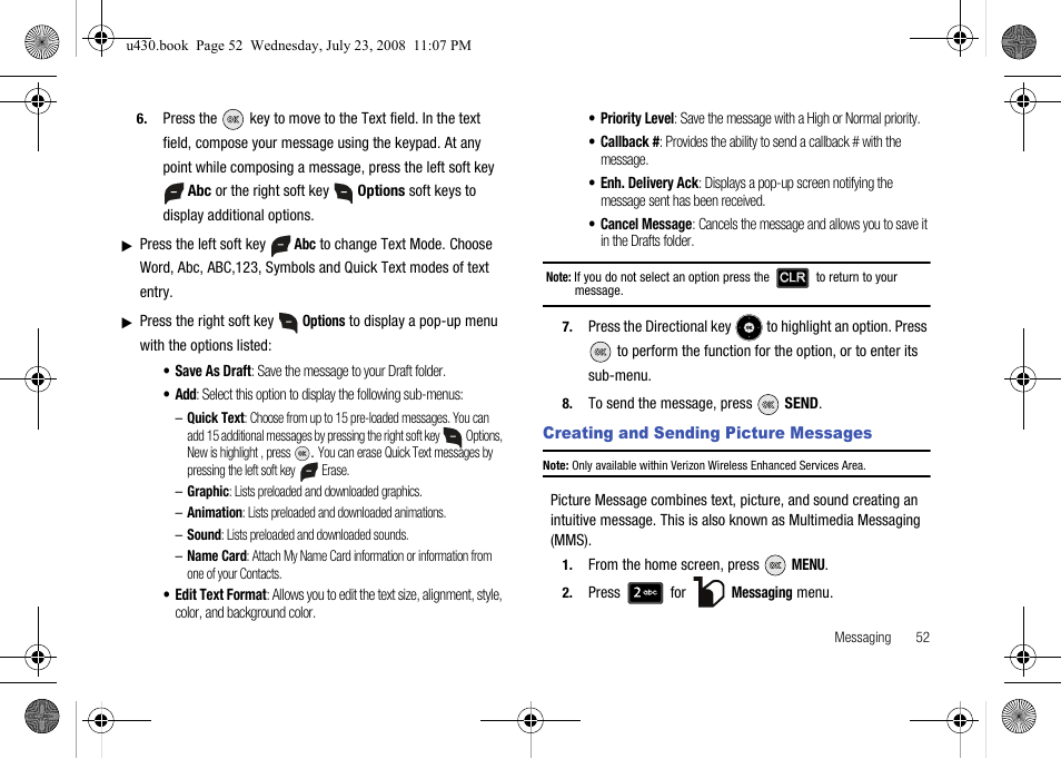 Samsung SCH-U430NSPVZW User Manual | Page 55 / 134