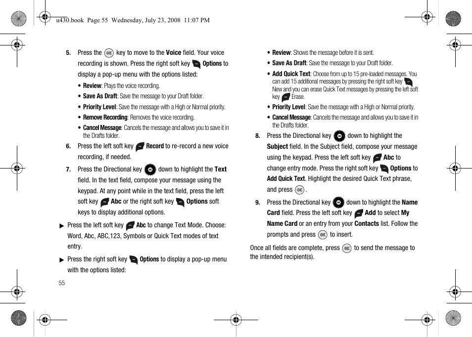 Samsung SCH-U430NSPVZW User Manual | Page 58 / 134