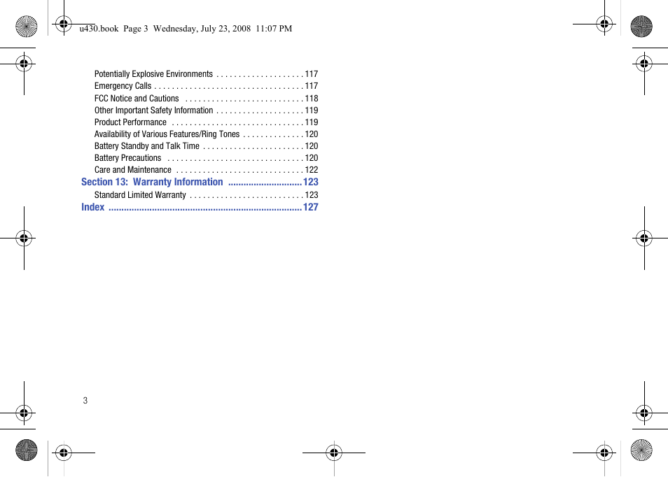 Samsung SCH-U430NSPVZW User Manual | Page 6 / 134