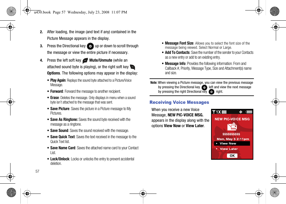 Samsung SCH-U430NSPVZW User Manual | Page 60 / 134