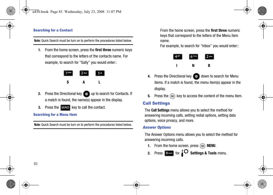 Samsung SCH-U430NSPVZW User Manual | Page 86 / 134