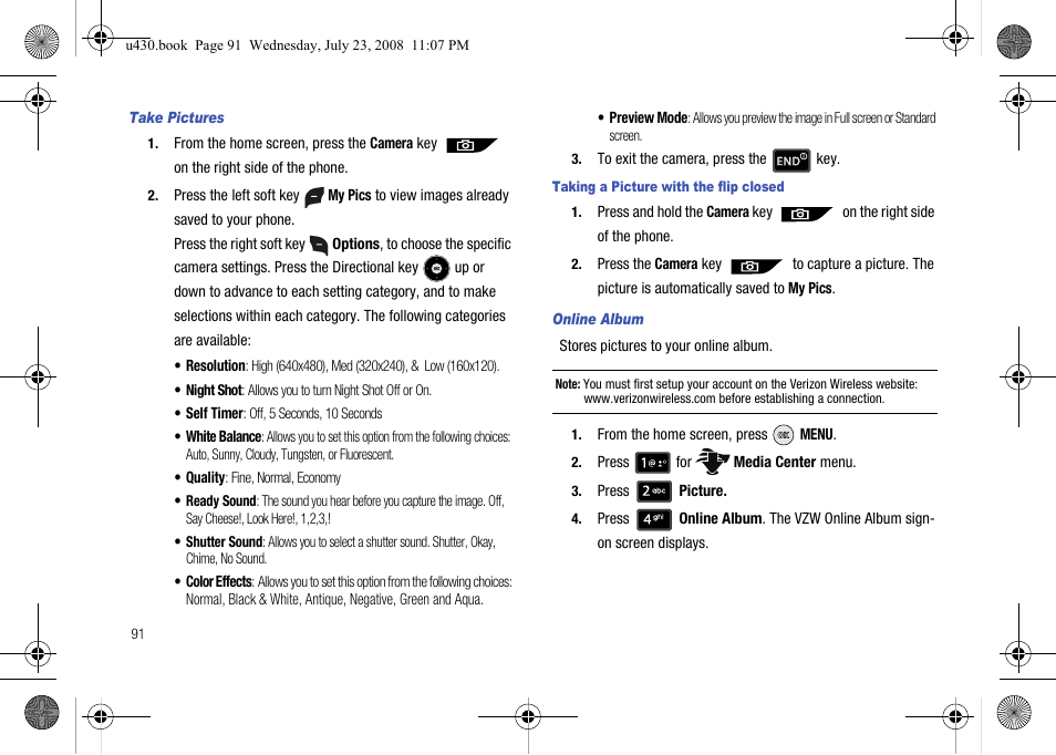 Samsung SCH-U430NSPVZW User Manual | Page 94 / 134