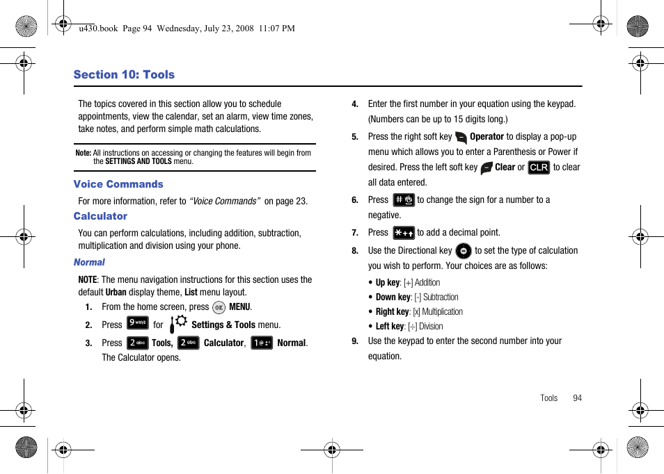 Samsung SCH-U430NSPVZW User Manual | Page 97 / 134