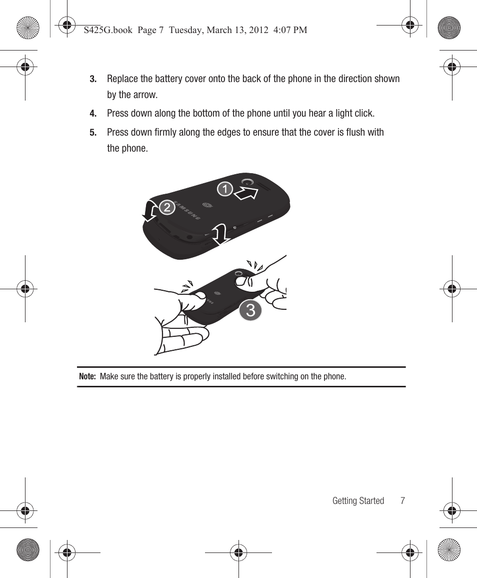 Samsung SGH-S425ZGATFN User Manual | Page 11 / 155