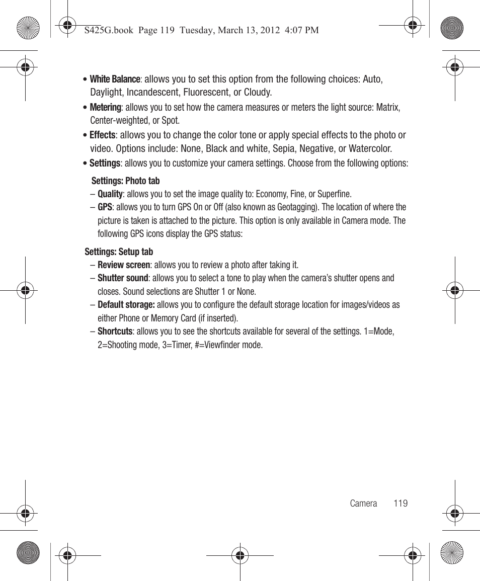 Samsung SGH-S425ZGATFN User Manual | Page 123 / 155