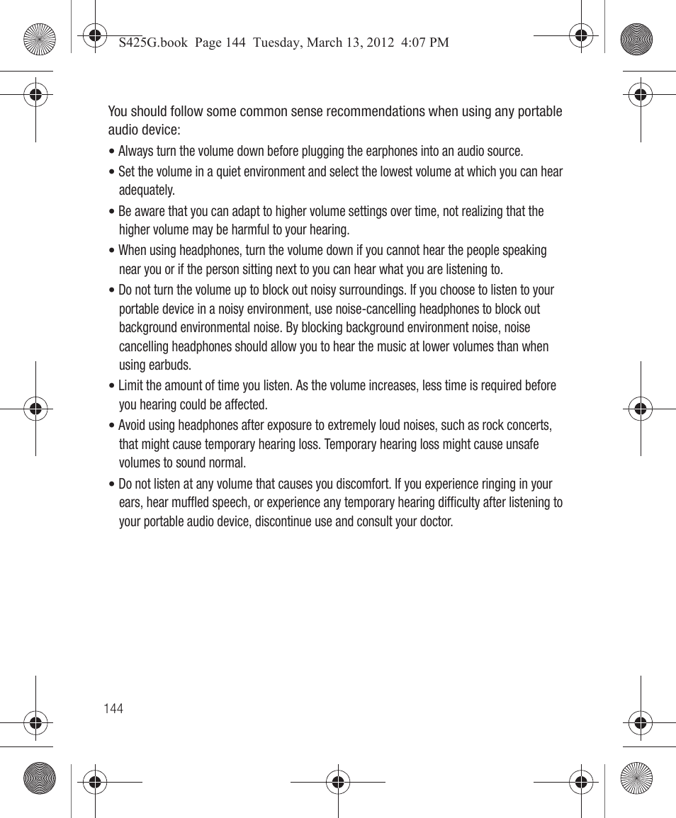 Samsung SGH-S425ZGATFN User Manual | Page 148 / 155