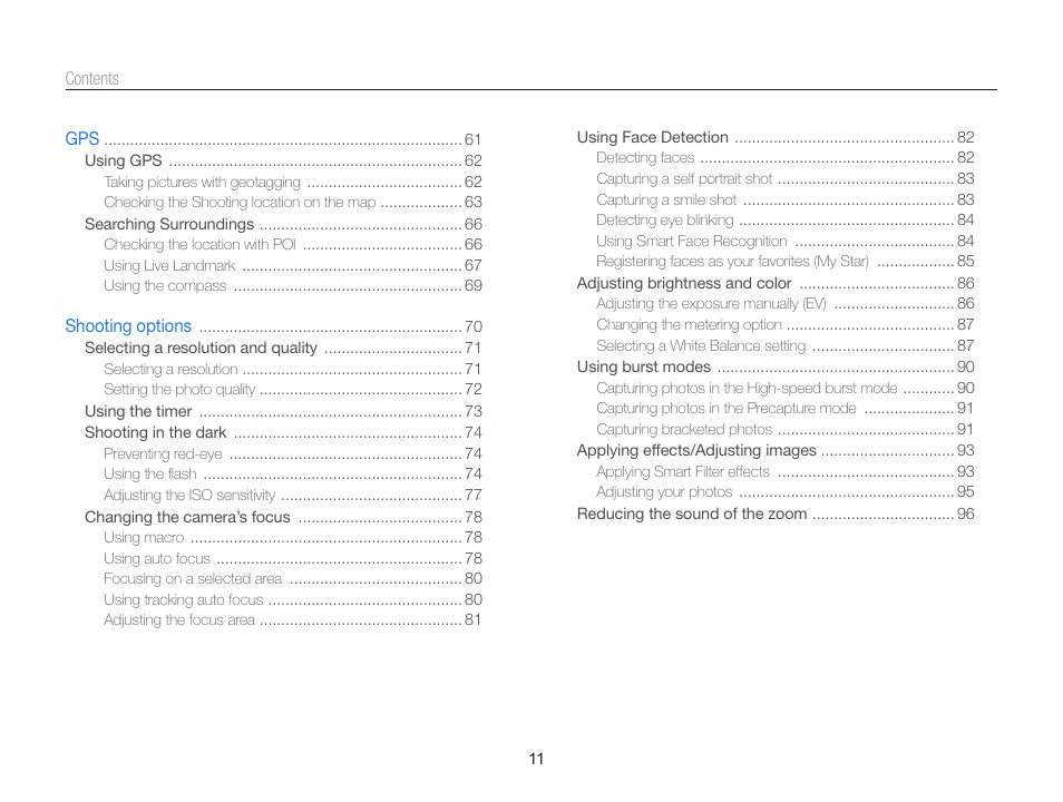 Samsung EC-WB850FBPBUS User Manual | Page 12 / 188