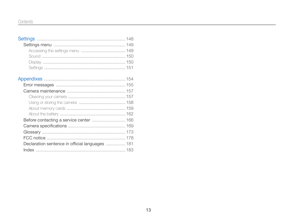 Samsung EC-WB850FBPBUS User Manual | Page 14 / 188