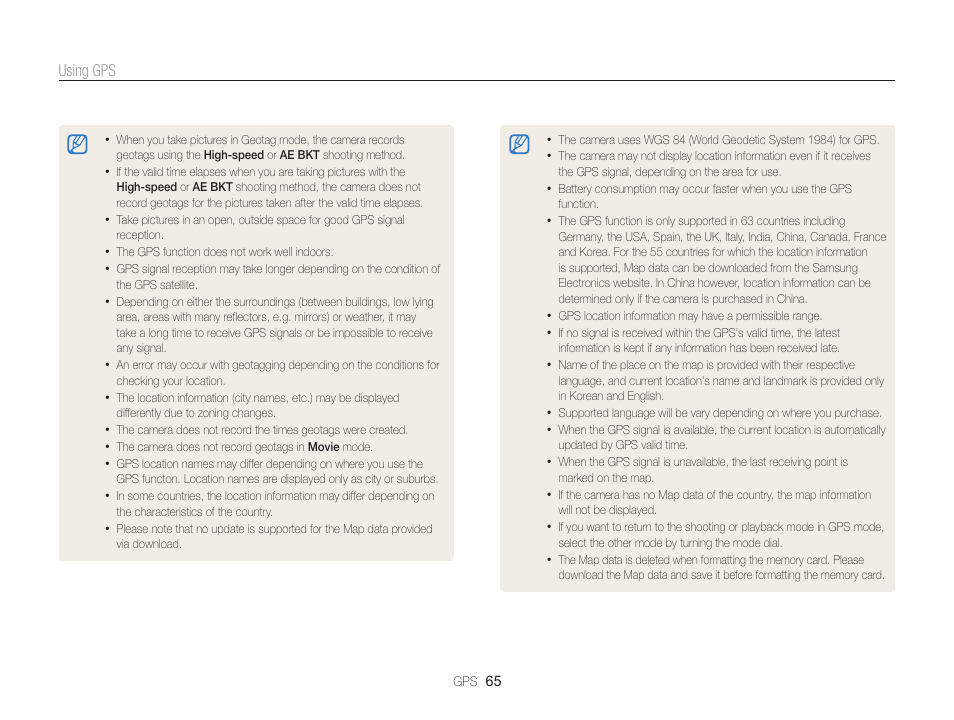 Samsung EC-WB850FBPBUS User Manual | Page 66 / 188