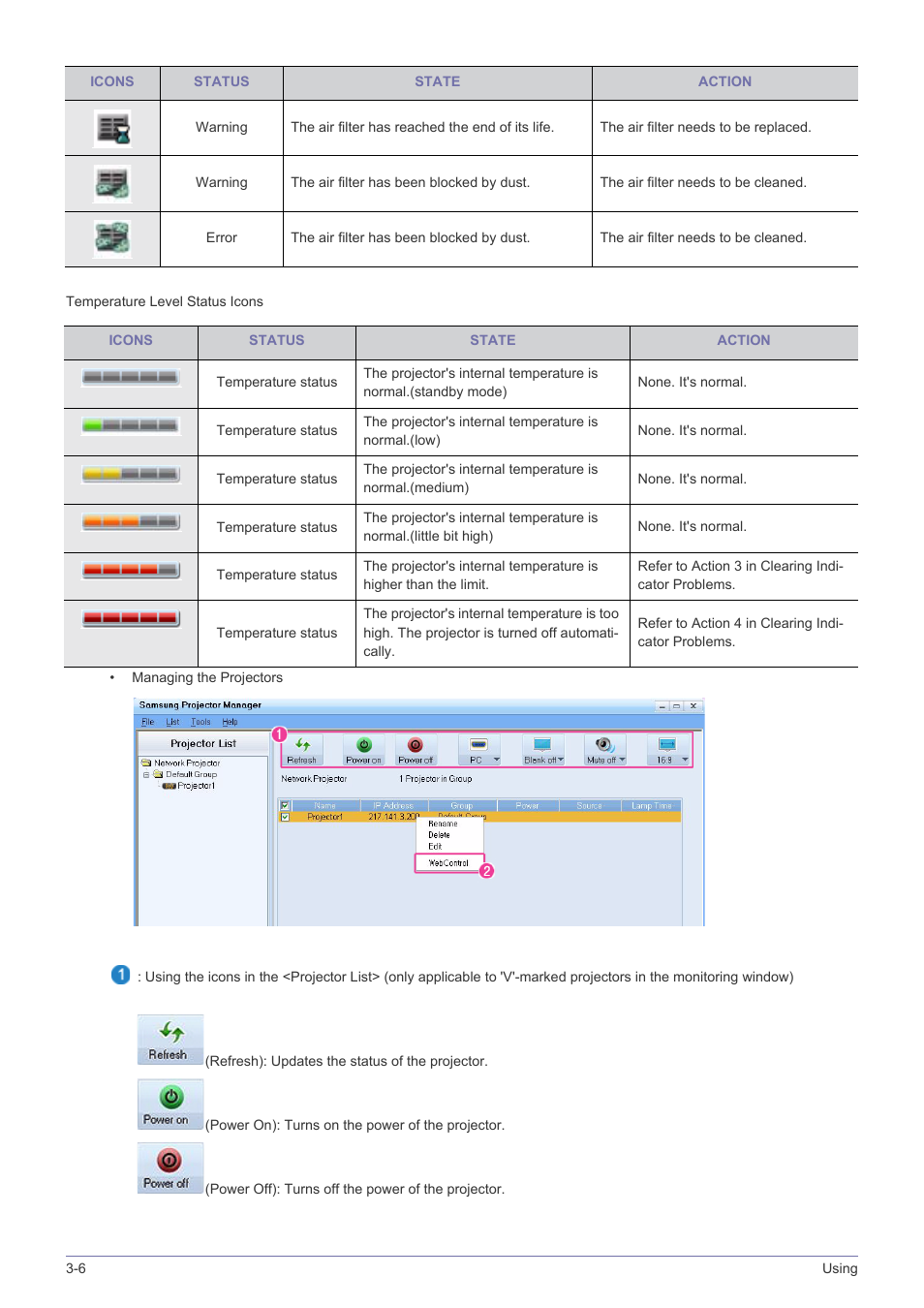 Samsung SP2553XWX-ZA User Manual | Page 53 / 89
