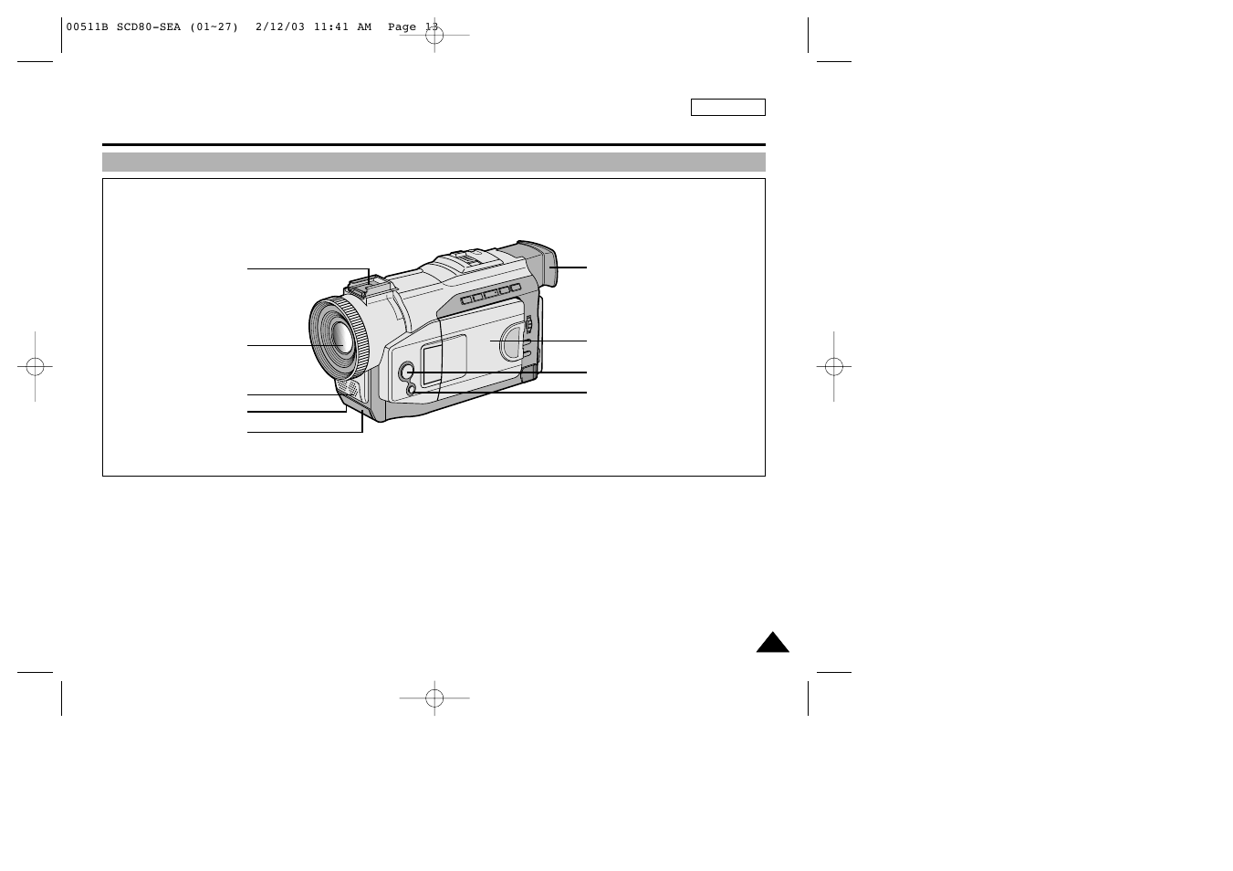 Getting to know your camcorder | Samsung SC-D80-XAA User Manual | Page 17 / 87