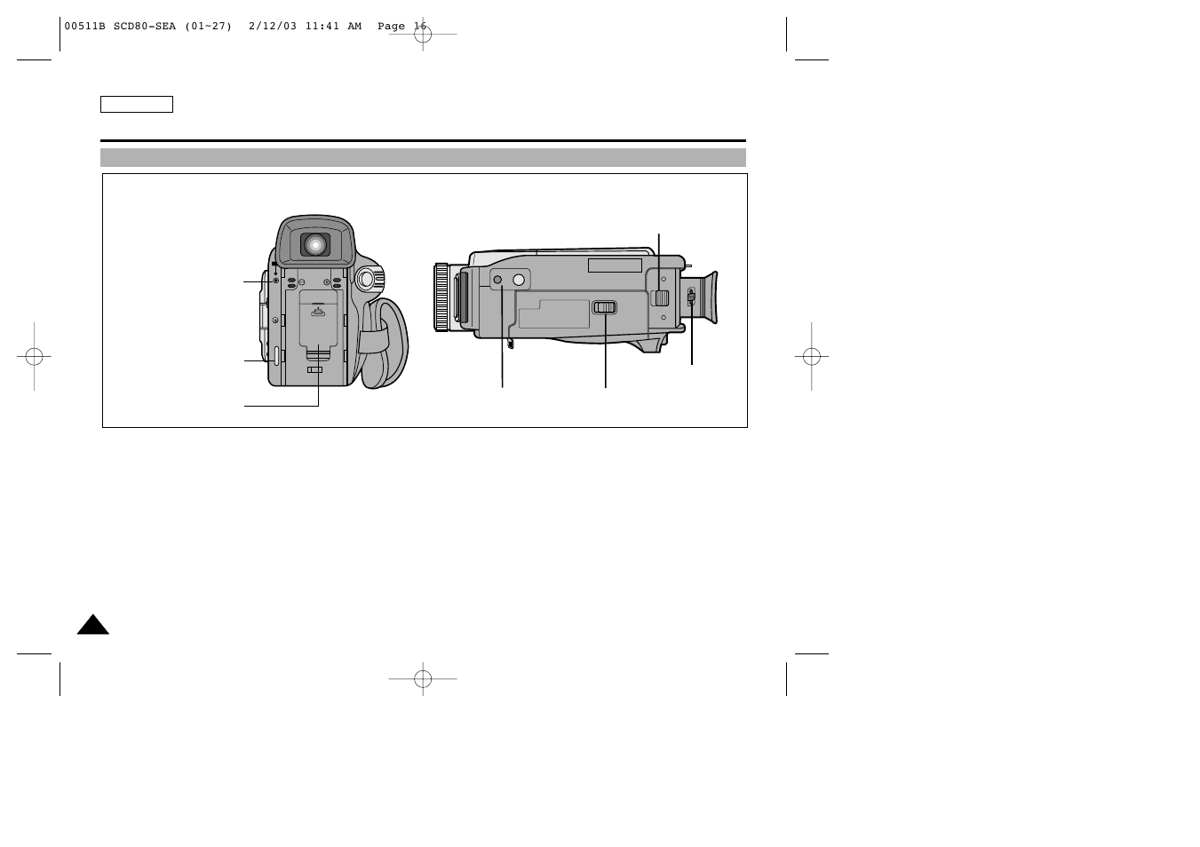 Getting to know your camcorder | Samsung SC-D80-XAA User Manual | Page 20 / 87