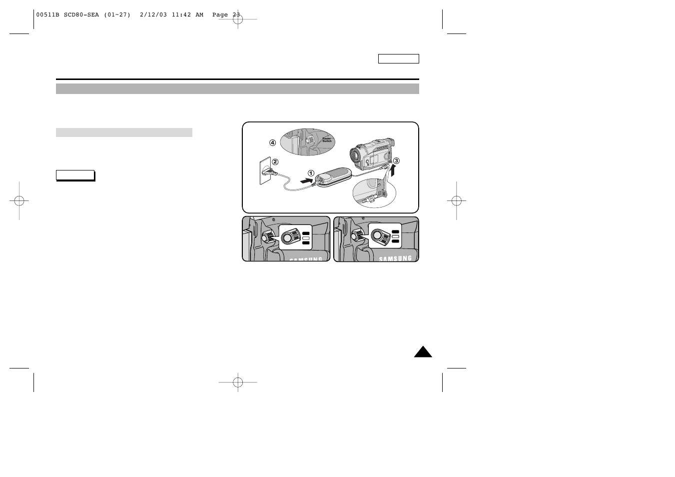 Preparation | Samsung SC-D80-XAA User Manual | Page 27 / 87