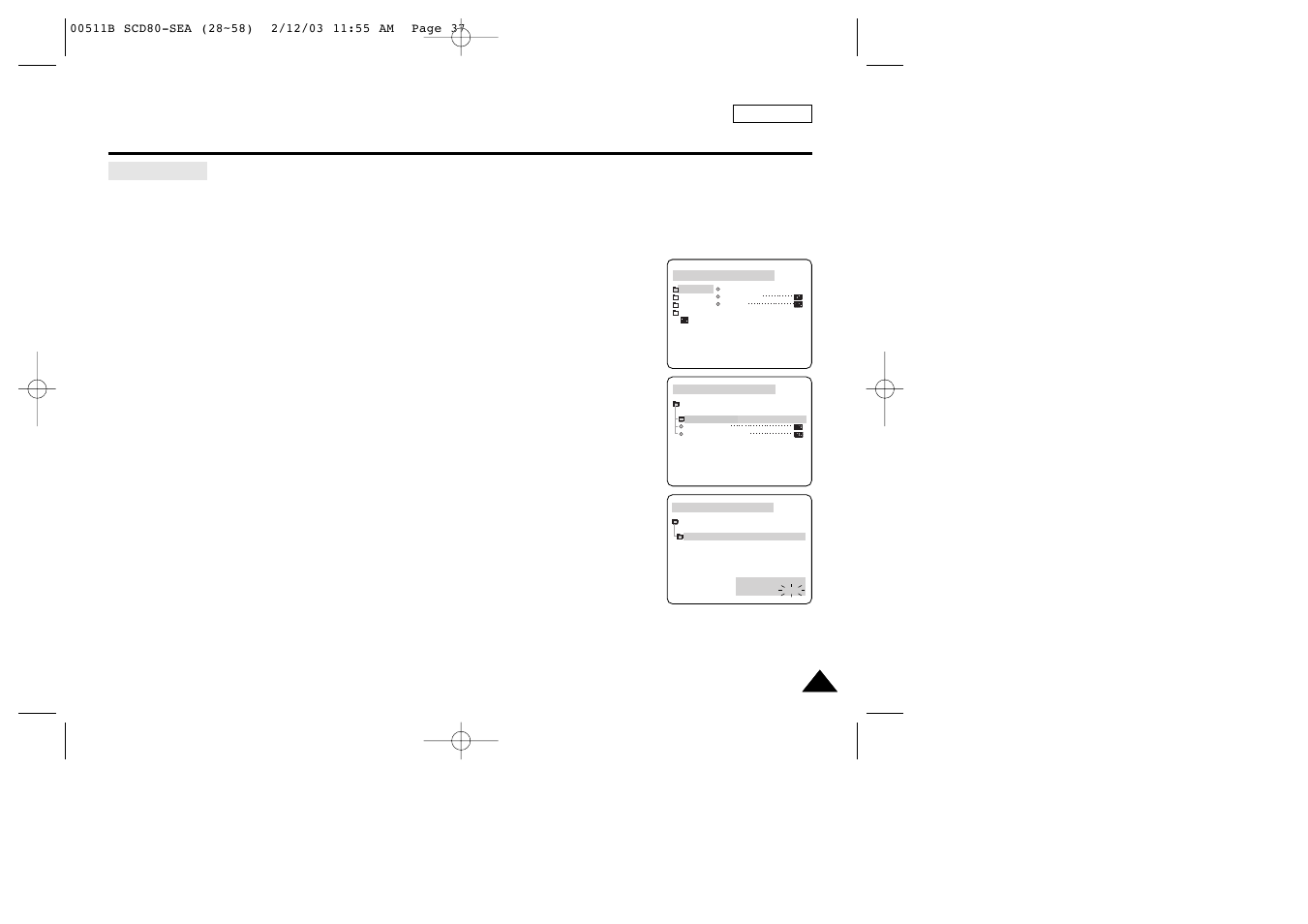 Advanced recording | Samsung SC-D80-XAA User Manual | Page 41 / 87