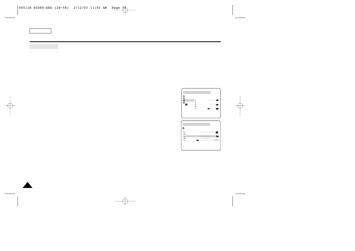 Advanced recording | Samsung SC-D80-XAA User Manual | Page 54 / 87