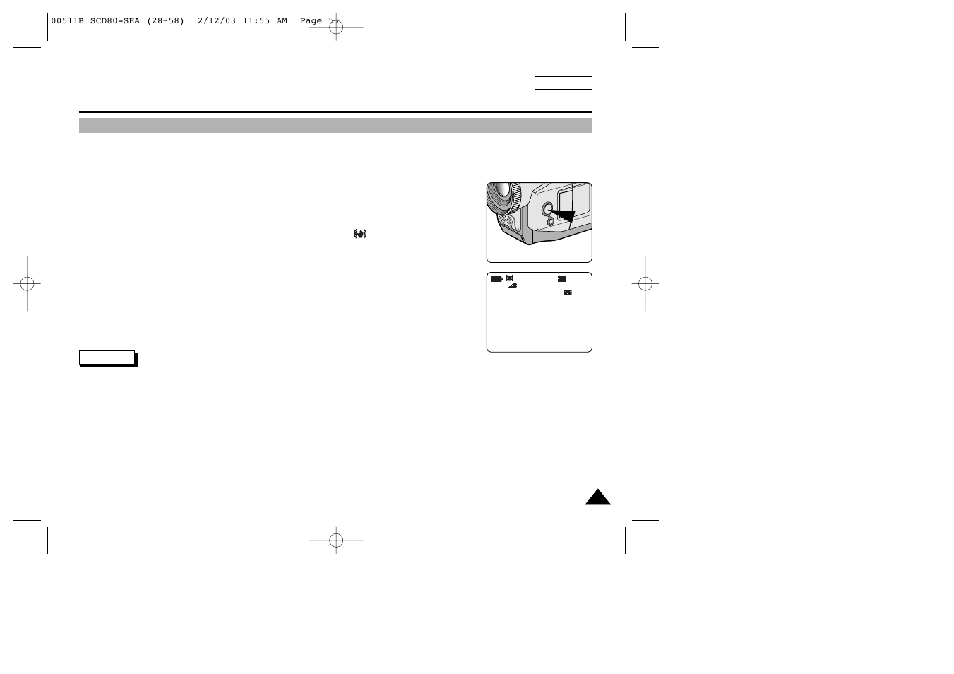 Advanced recording | Samsung SC-D80-XAA User Manual | Page 61 / 87