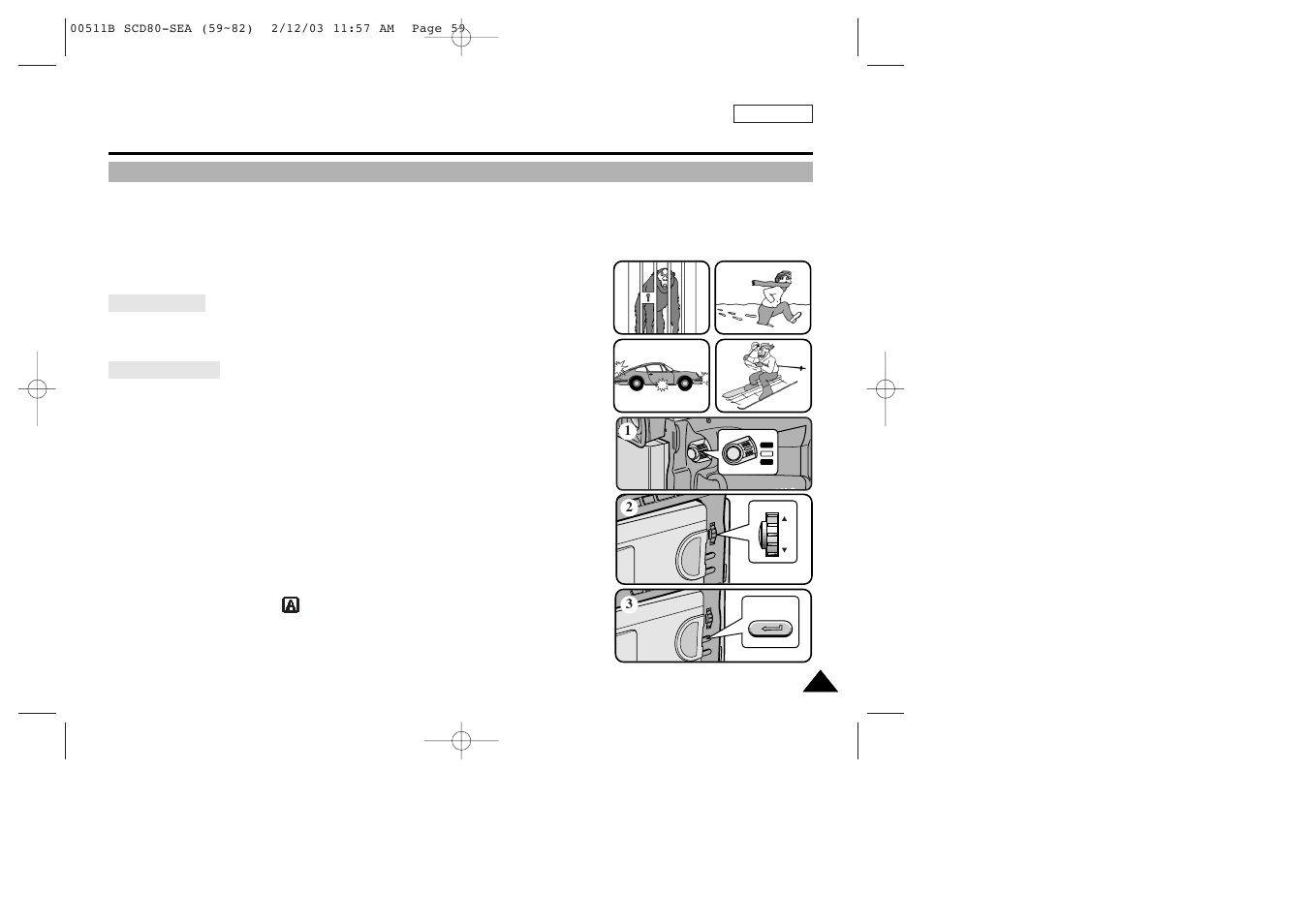 Advanced recording | Samsung SC-D80-XAA User Manual | Page 63 / 87