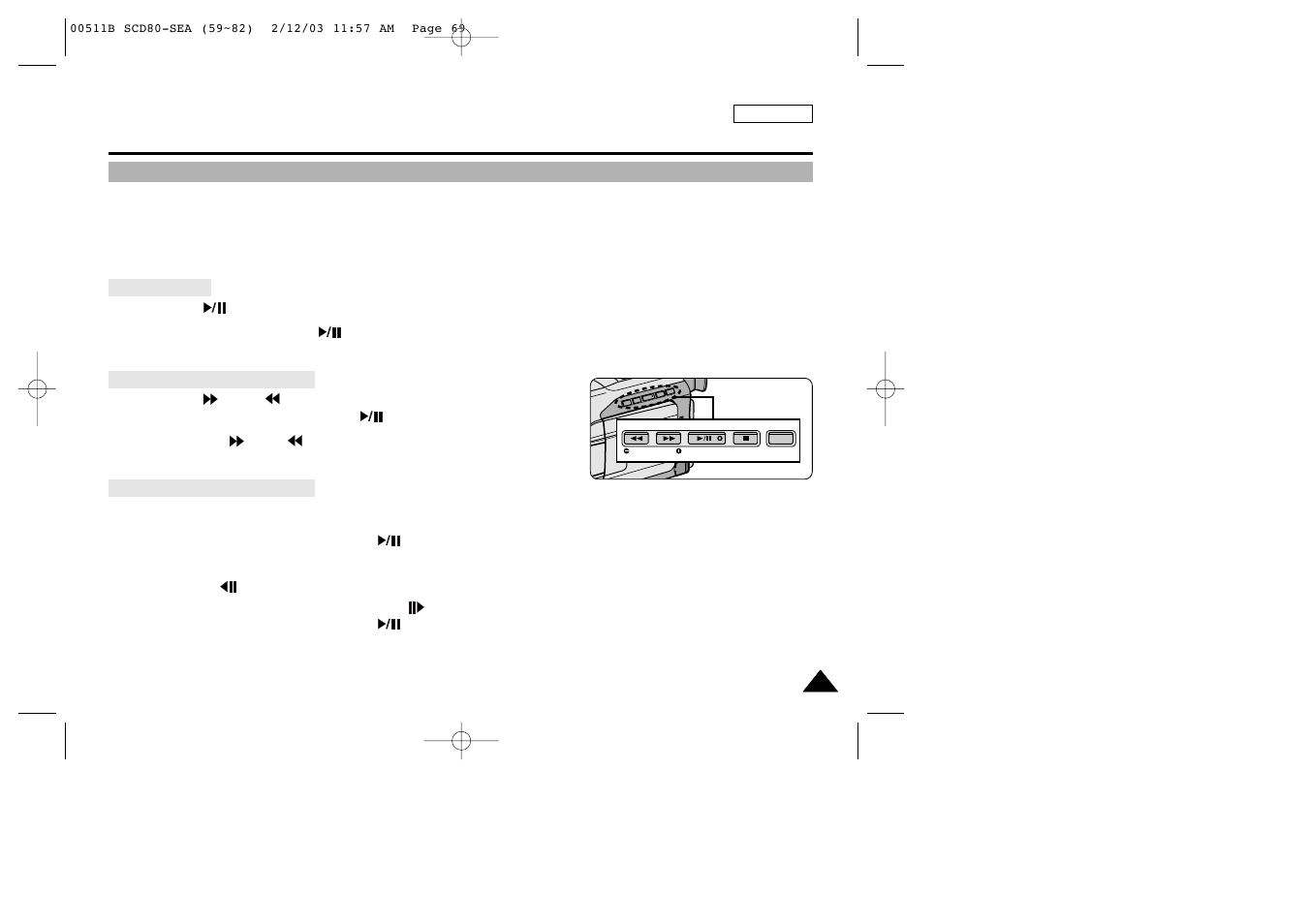 Playback | Samsung SC-D80-XAA User Manual | Page 73 / 87