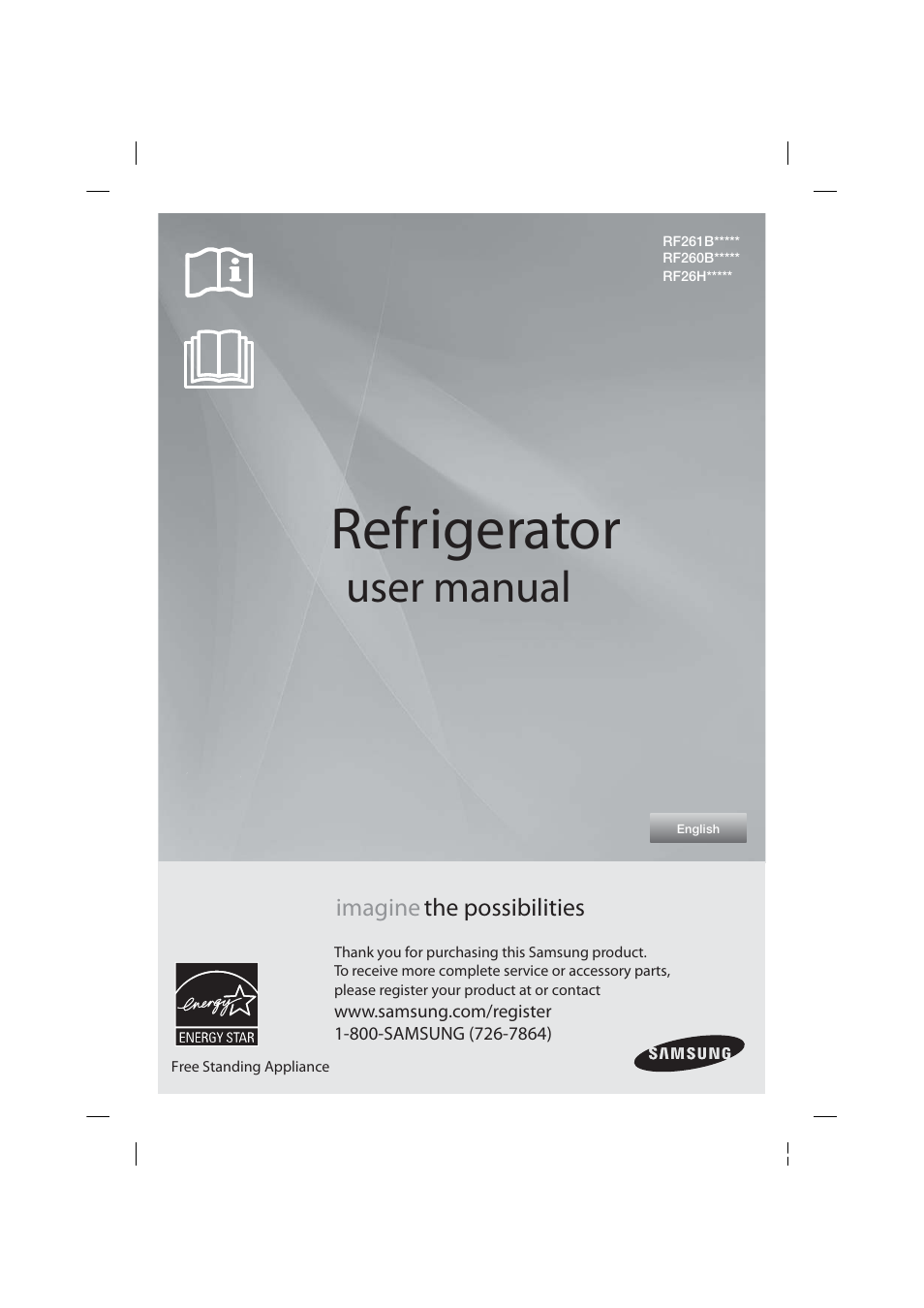 Samsung RF26HFPNBSR-AA User Manual | 84 pages