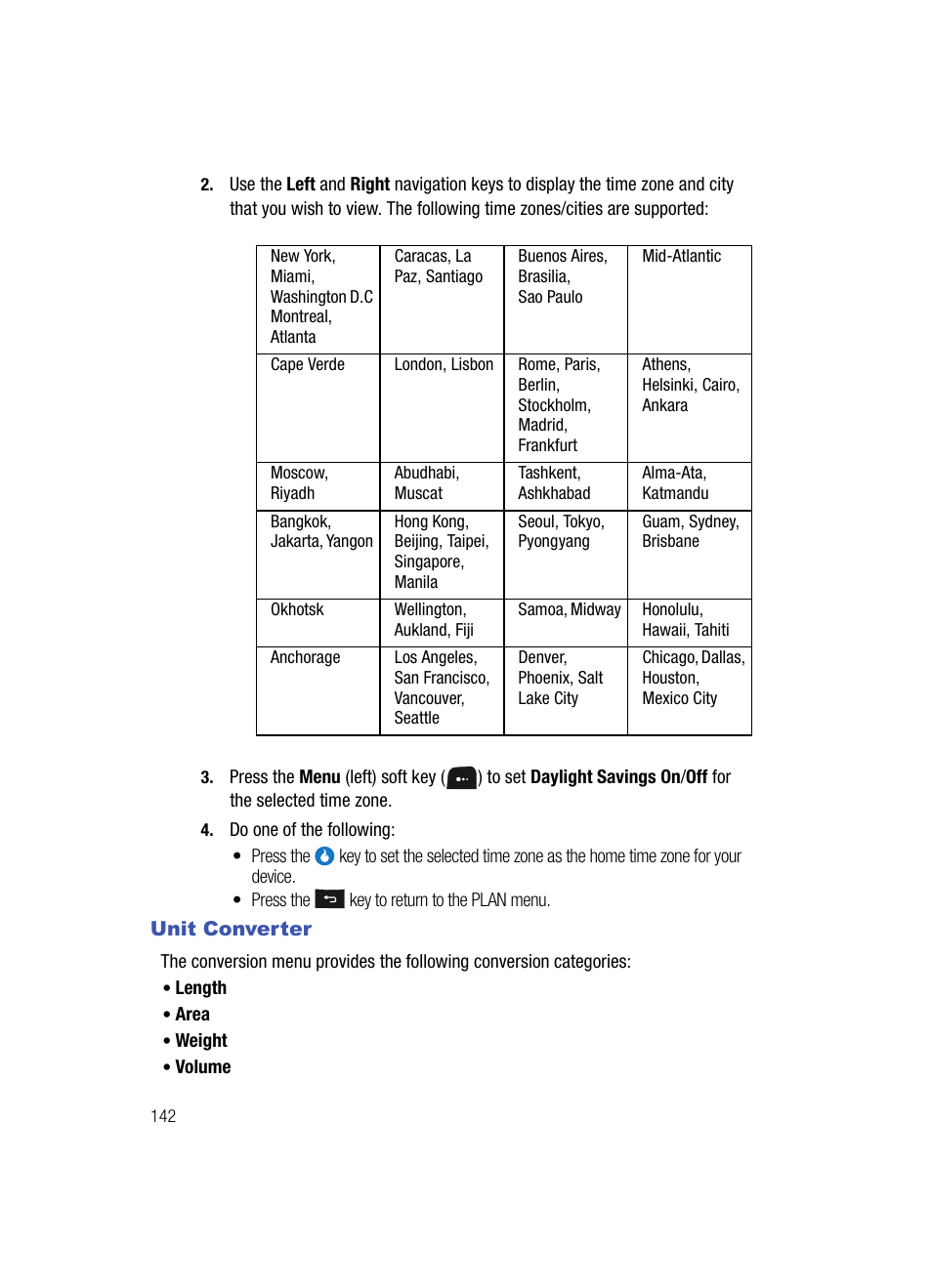 Unit converter | Samsung SPH-A513BKASKE User Manual | Page 142 / 197