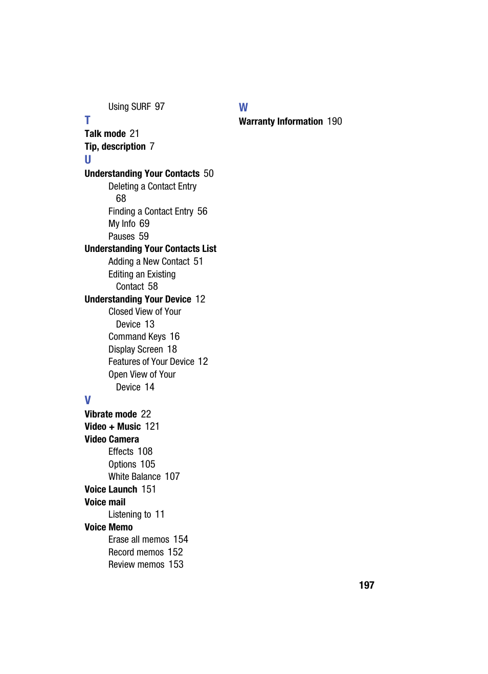 Samsung SPH-A513BKASKE User Manual | Page 197 / 197