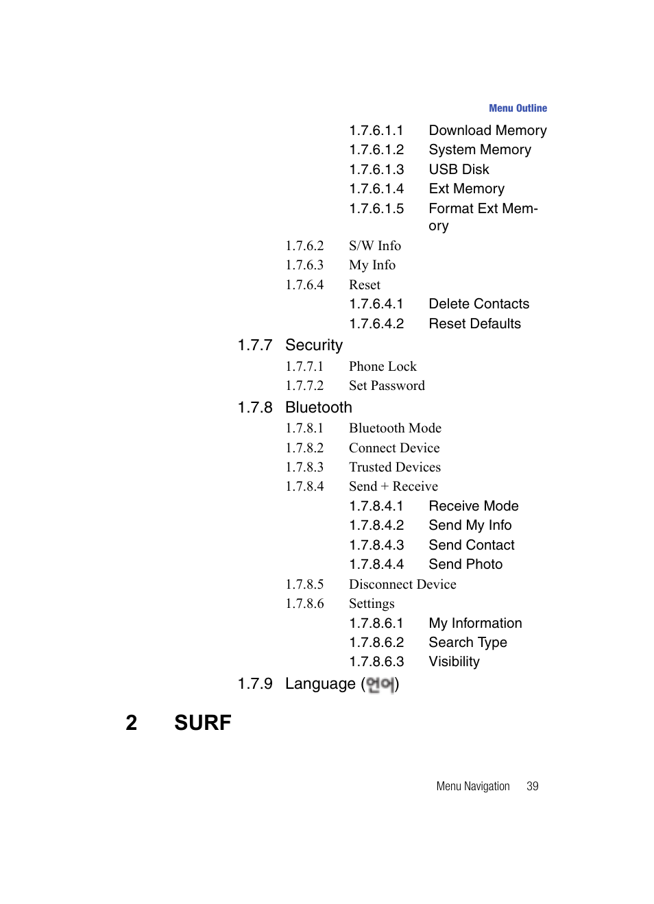 2surf | Samsung SPH-A513BKASKE User Manual | Page 39 / 197