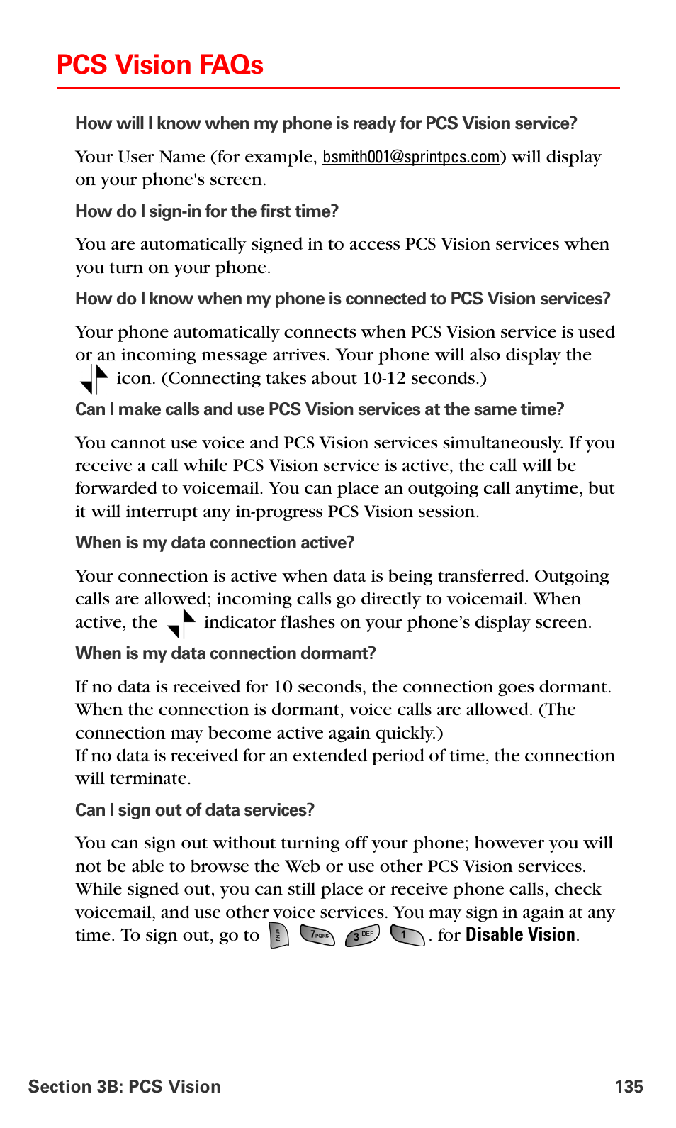 Pcs vision faqs | Samsung SPH-A660MSPXAR User Manual | Page 143 / 190
