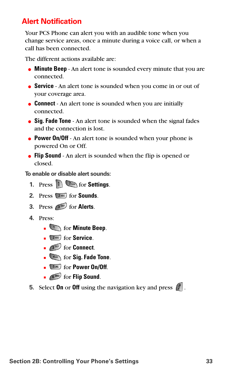 Alert notification | Samsung SPH-A660MSPXAR User Manual | Page 41 / 190