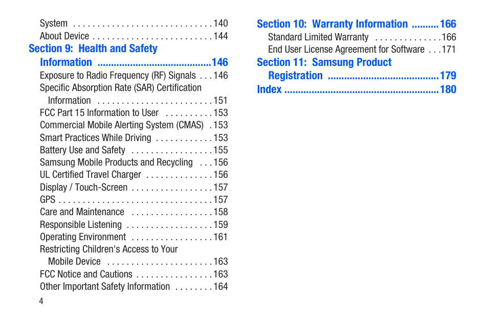 Samsung SM-T217AZKAATT User Manual | Page 10 / 191