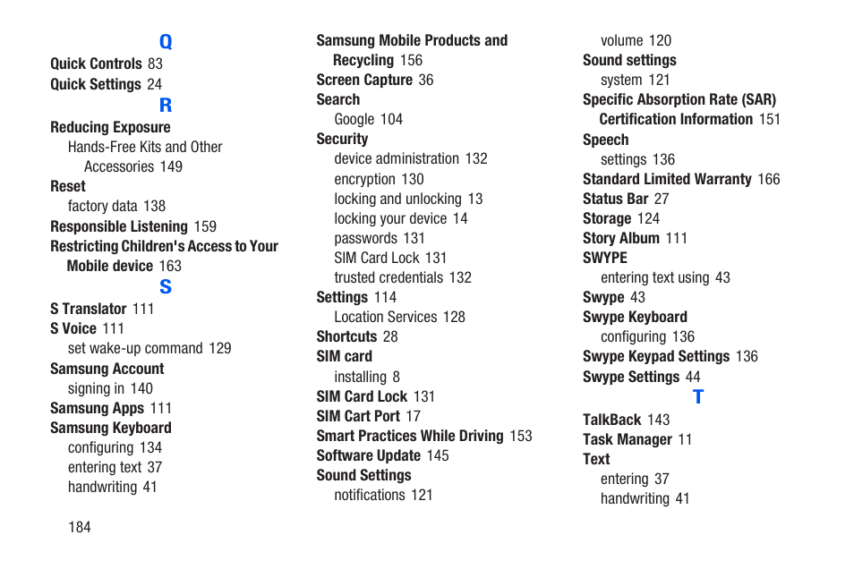 Samsung SM-T217AZKAATT User Manual | Page 190 / 191