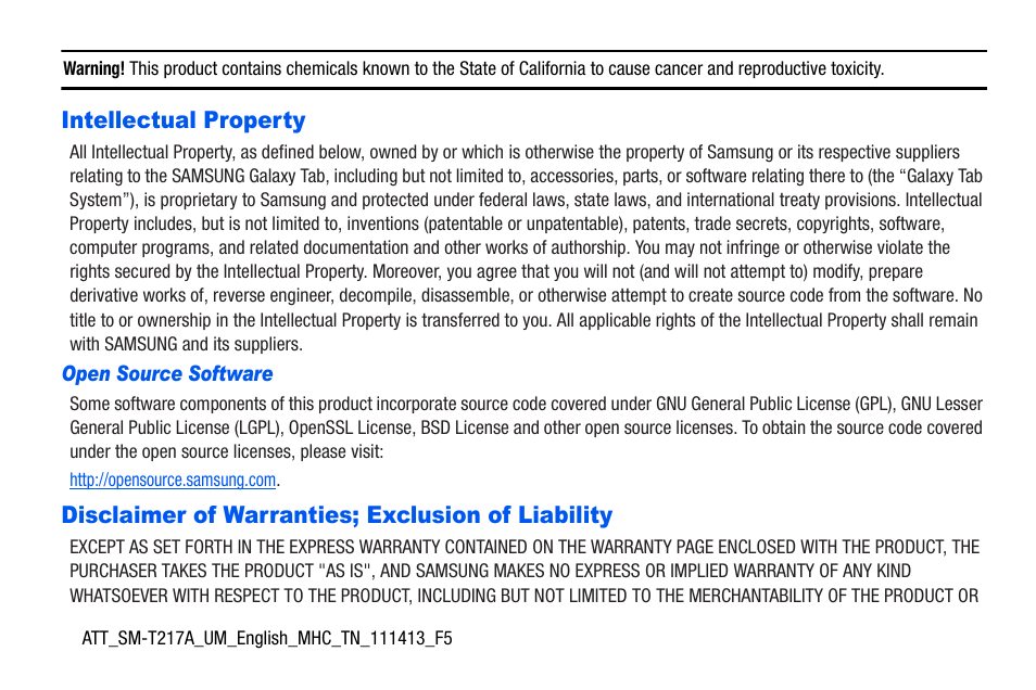 Samsung SM-T217AZKAATT User Manual | Page 2 / 191