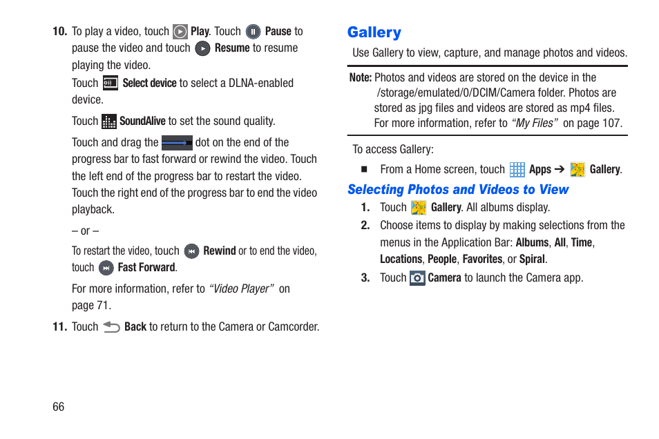 Gallery | Samsung SM-T217AZKAATT User Manual | Page 72 / 191