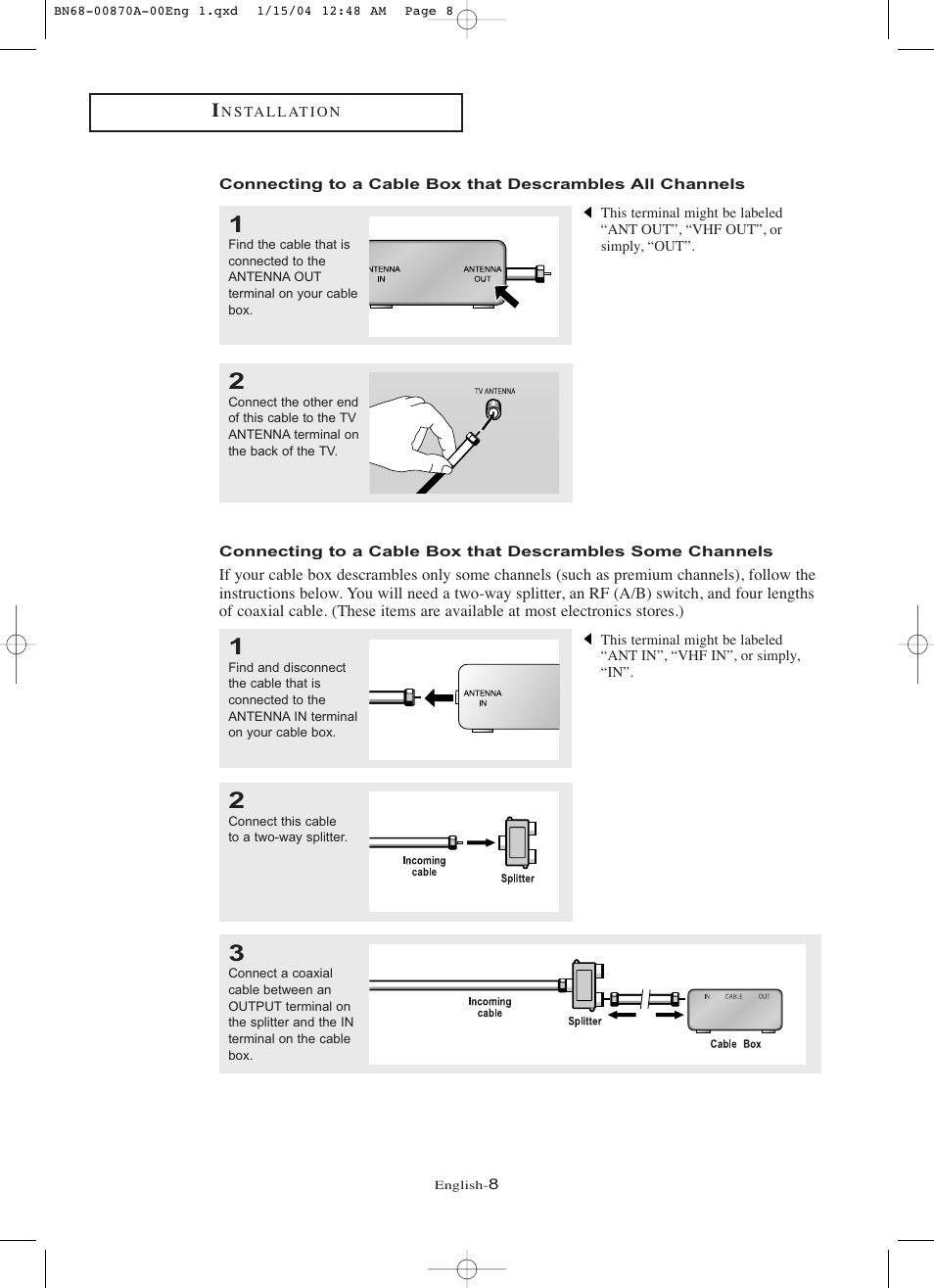 Samsung LNR1742X-XAA User Manual | Page 13 / 66