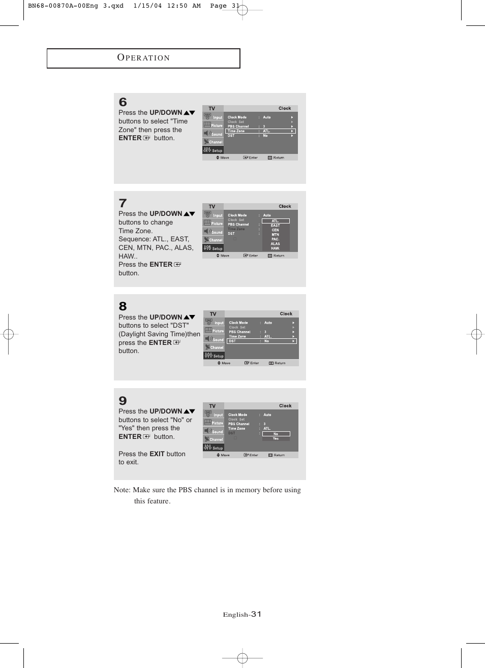 Samsung LNR1742X-XAA User Manual | Page 36 / 66