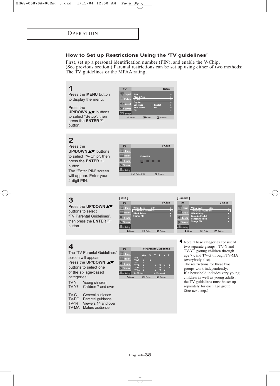 Samsung LNR1742X-XAA User Manual | Page 43 / 66