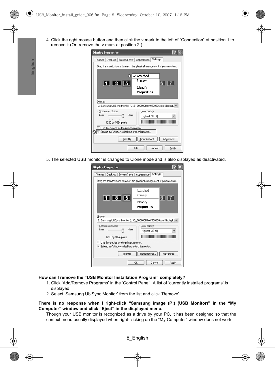 Samsung LS19UBPEBQ-XAA User Manual | Page 10 / 93