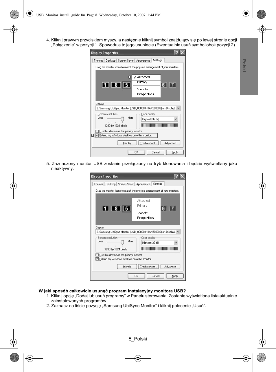 Samsung LS19UBPEBQ-XAA User Manual | Page 55 / 93