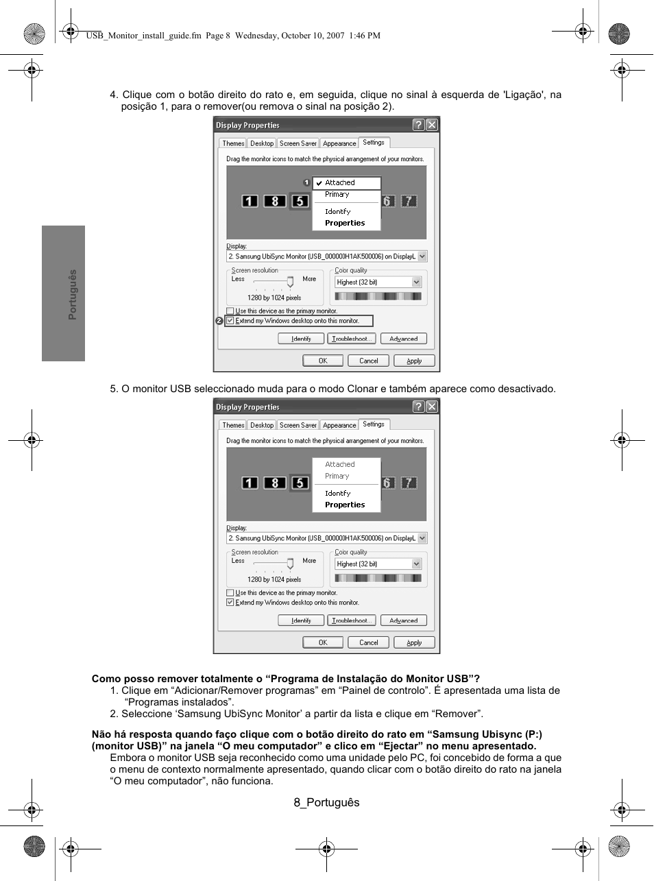 Samsung LS19UBPEBQ-XAA User Manual | Page 64 / 93