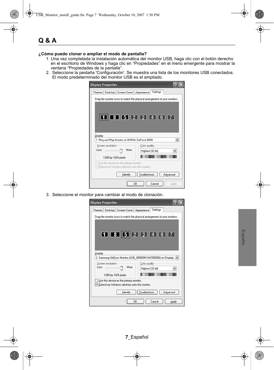 Q & a | Samsung LS19UBPEBQ-XAA User Manual | Page 81 / 93