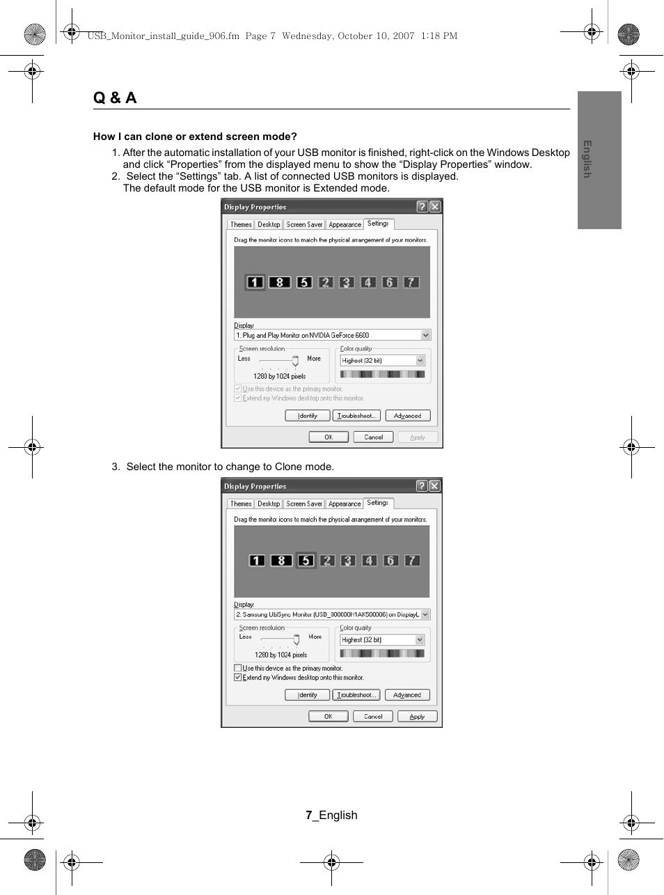 Q & a | Samsung LS19UBPEBQ-XAA User Manual | Page 9 / 93